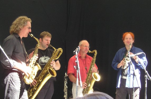 Jazz im Museum: Kölner Saxophon Mafia